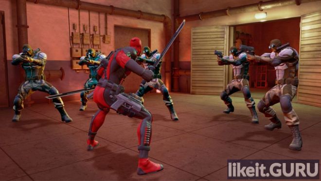 Deadpool game screen