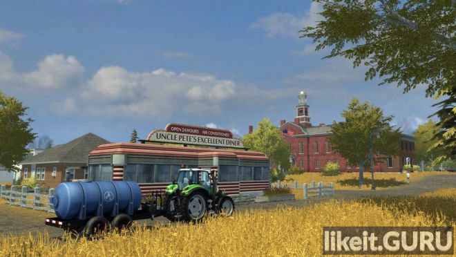 Farming Simulator 2013 game screen