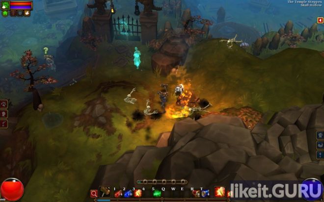 Torchlight II game screen