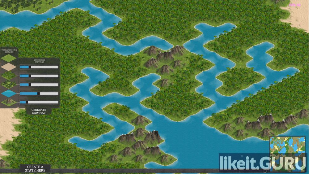 Citystate game screen