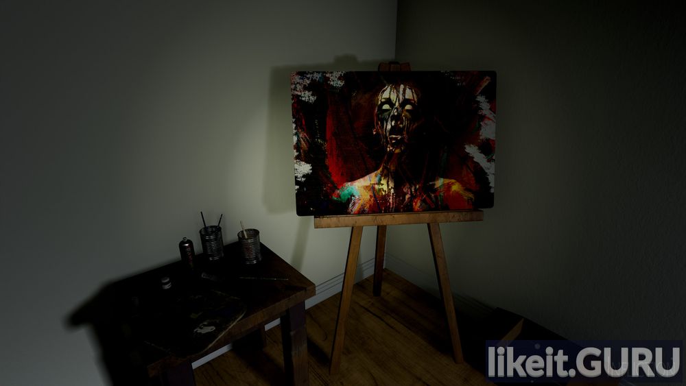 Infliction the game screen