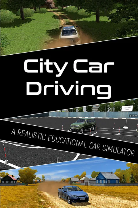 Download full game City Car Driving via torrent on PC