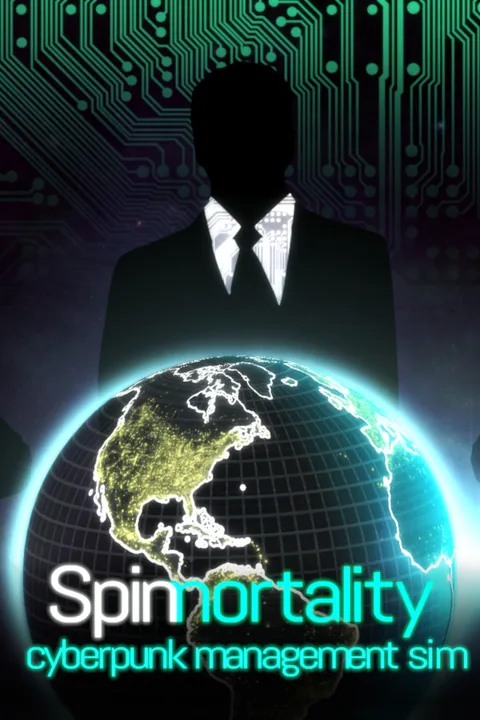 Download full game Spinnortality | cyberpunk management sim via torrent on PC